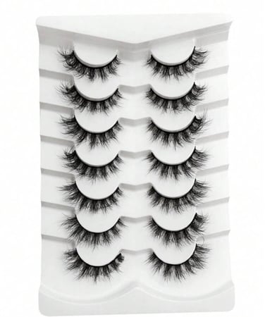 طقم رموش 7 ازواج