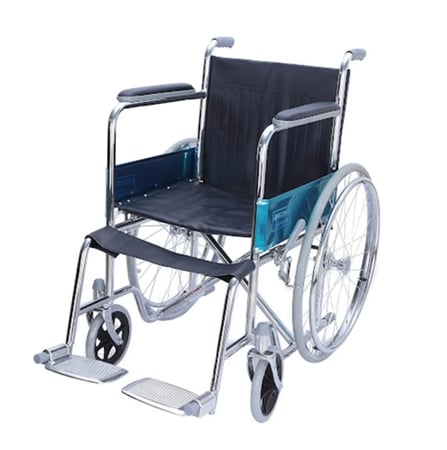 كرسي متحرك قابل للطي