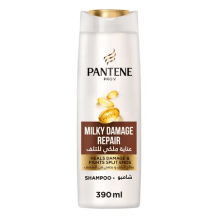 Pantene Milky Damage Repair Shampoo 390 ml