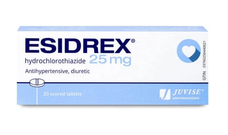 اسيدريكس 25 مجم 20 قرص