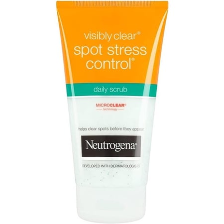 نيتروجينا فيزبلى كلير مقشر يومى للتحكم بالحبوب الناتجة عن التوتر 150 مل