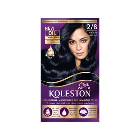 كوليستون صبغة شعر أسود مزرق كيت 2/8