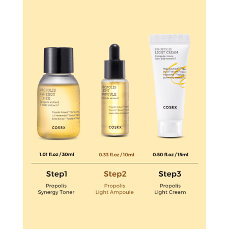 كوسركس مجموعة الاشراقة بالعسل 3 قطع