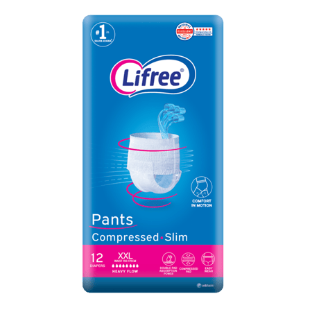 Lifree Pants Heavy Flow XXL-6 Cups Jumbo 3X12 Pcs