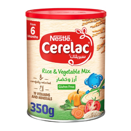 سيريلاك خليط الأرز والخضروات 350 غ