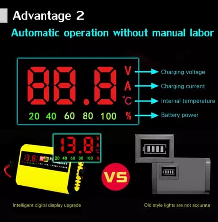 جهاز اصلاح وتعبئة بطاريات السيارات
