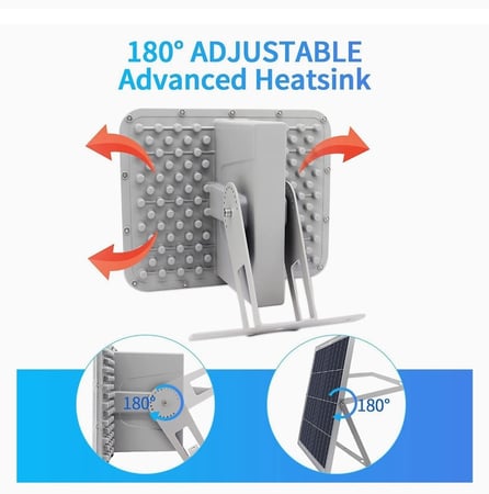 كشاف فلود لايت 200 واط 6000 كالفن  شركة سمايكل العالميه