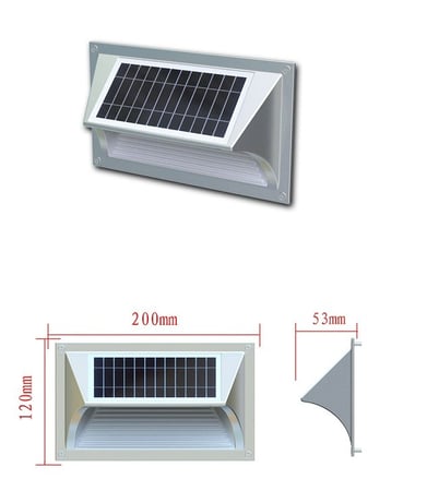 اضاءة سيرسكاي للدرج والممرات تعمل بالطاقة الشمسية
