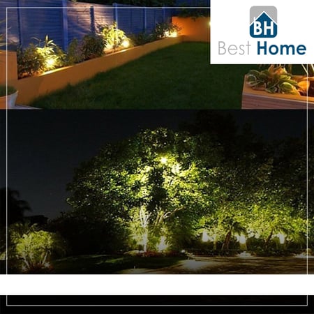 لمبة حدائق غرس بالطاقة الشمسية