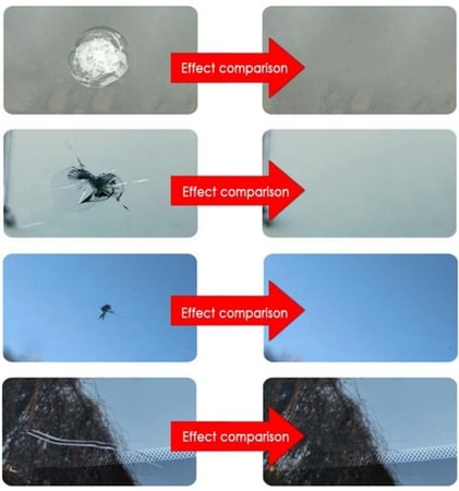 منتج إصلاح زجاج السيارات المكسور