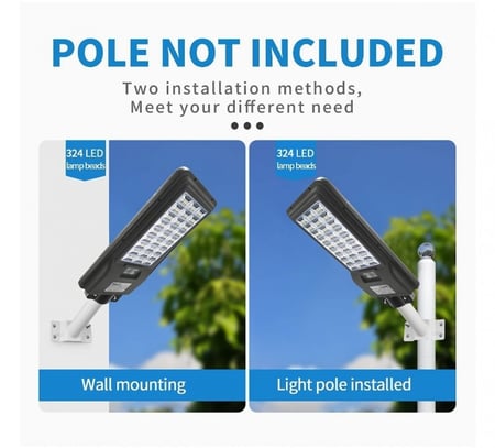 عرض كشاف طاقة شمسية مع هدية جدارية تعمل بالطاقة الشمسية