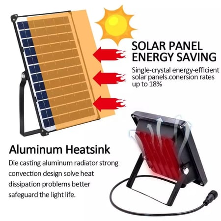 كشاف طاقة شمسية تسوق من داخل السعودية