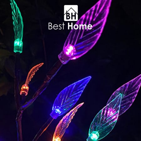 شجرة زينة مضيئة للحديقة بألوان مميزة