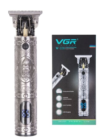 ماكينة حلاقة ماركة VGR العالميه فضي