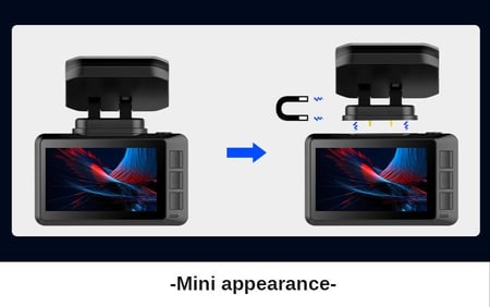 داش كام أمامية و خلفية 4K  تصوير عالي الجودة مزودة ب WI-FI