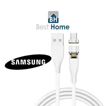 كابل شحن مغناطيسي لشحن  جوالات سامسونج  وصلاتmicro