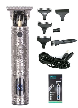 ماكينة حلاقة ماركة VGR العالميه فضي