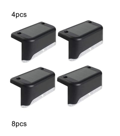 اضاءه درج وممرات بالطاقة الشمسيه