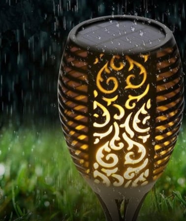 لمبة الشعله للممرات بالطاقة الشمسيه