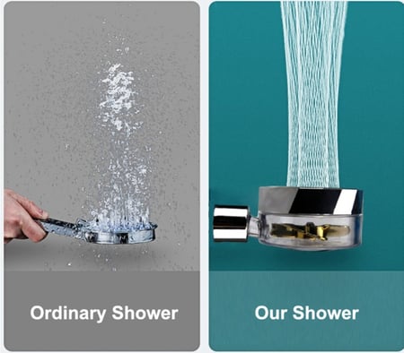 دش حمام لتوزيع الماء مع فلتر