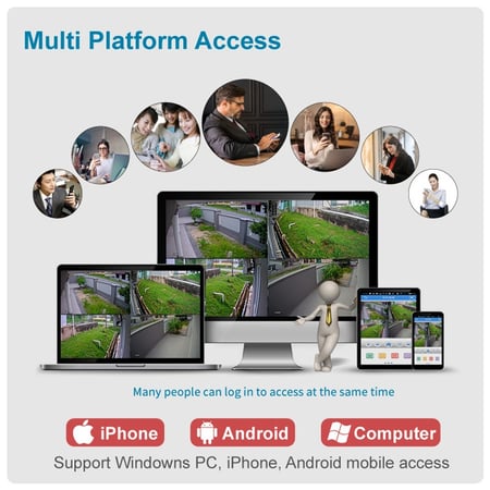 كاميرا مراقبه WIFI بالطاقة الشمسيه 3MP