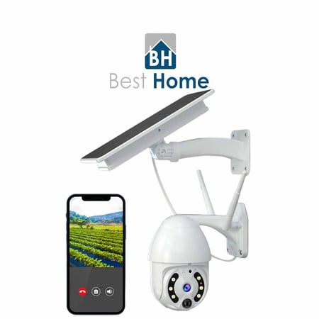 كاميرا مراقبة 4G  تعمل بالطاقة الشمسية دقة 1080P