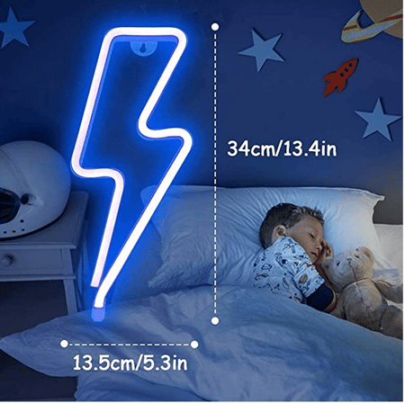 لافتات ضوء نيون مزخرفة باضاءة LED لديكور جدران المنزل