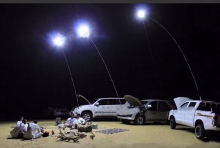 شريحة انارة سنارة للرحلات