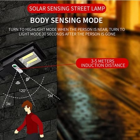 كشاف شارع صغير يعمل بالطاقة الشمسية