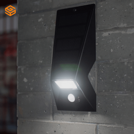 عرض كشاف طاقة شمسية مع هدية جدارية تعمل بالطاقة الشمسية