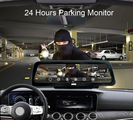 داش كام GPS FHD 1080P كاميرا تسجيل فيديو و شاشة تشغيل وسائط متعددة