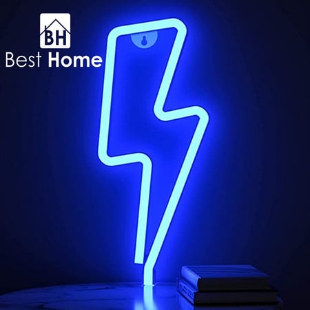 لافتات ضوء نيون مزخرفة باضاءة LED لديكور جدران المنزل