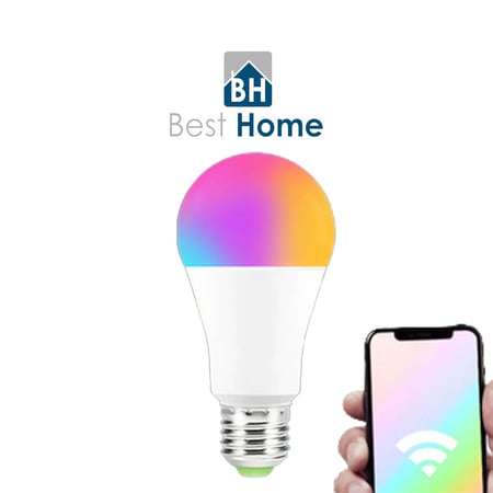 لمبة ذكية للمنزل ب16 مليون لون تحكم بالصوت و بالجوال