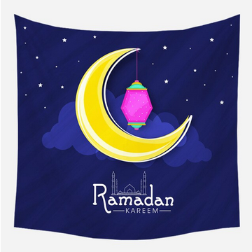 زينة جدارية رمضانية للشهر الكريم بأشكال و رسومات مميزة لاجواء رائعة 150×150 سم