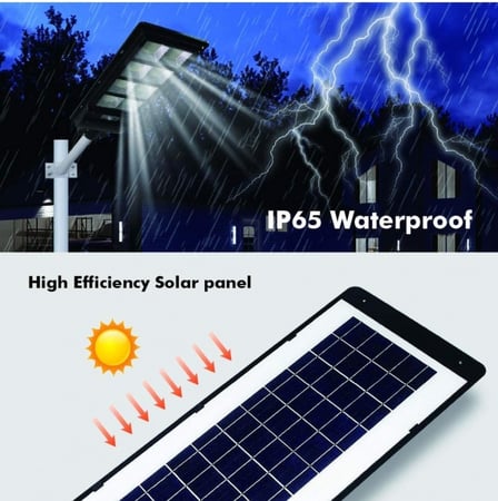 عرض كشاف طاقة شمسية مع هدية جدارية تعمل بالطاقة الشمسية