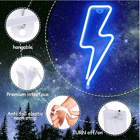 لافتات ضوء نيون مزخرفة باضاءة LED لديكور جدران المنزل