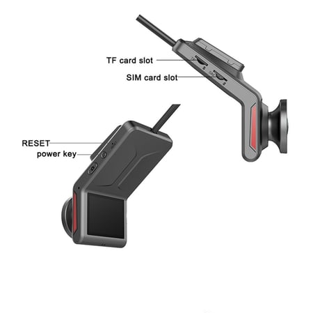 داش كام عالية الدقة تعمل عن طريق wifi وشريحة 4G