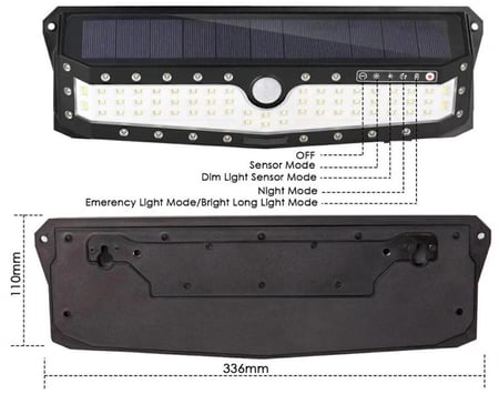 كشاف طاقة شمسية تسوق من داخل السعودية