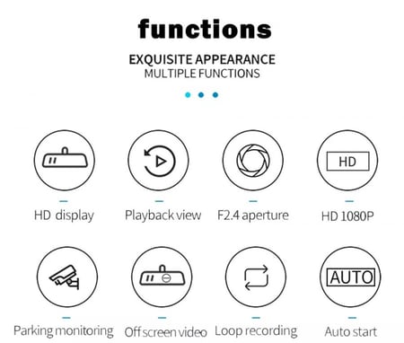 كاميرا داش كام ذكية للسيارة