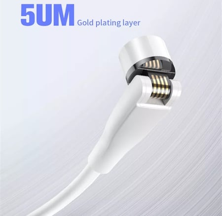 كابل شحن مغناطيسي لشحن  جوالات سامسونج  وصلاتmicro