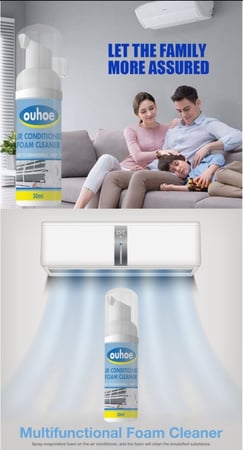 منظف الرغوة لجميع المكيفات