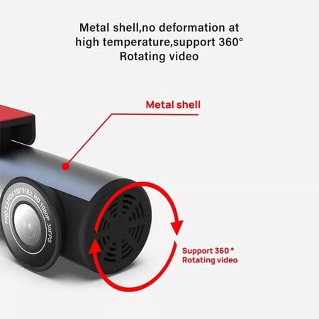 داش كام HD تصوير عالي الجودة مزودة ب WI-FI