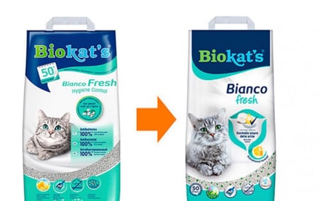 بيو كاتس رمل فريش باحجام متعددة BioKat's