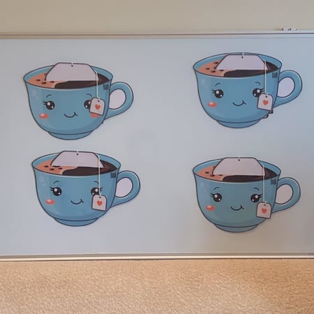 استراتيجية اكواب الشاي