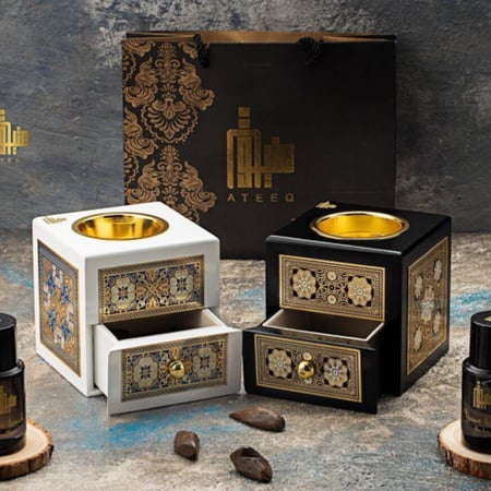 المبخرة الكلاسكية (أسود)