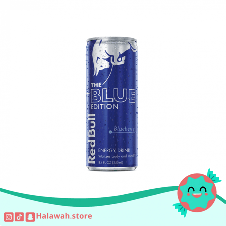 مشروب ريدبول بلوبيري ازرق مستورد امريكي 355 مل