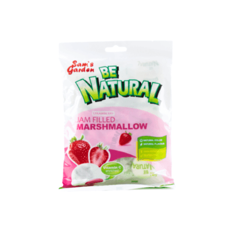 مارشمللو بحشوة سيرب الفراولة حصري 100 جرام