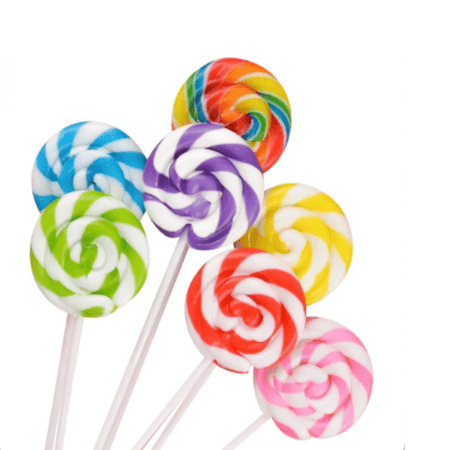 حلاوة مصاص بالفواكه مستورد * 1 حبة