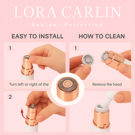 جهاز الامريكي لإزالة شعر الوجه بدون الم