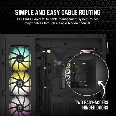 CORSAIR 7000D AIRFLOW Full-Tower ATX PC Case Black كيس للكمبيوتر